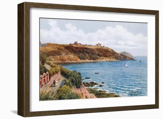 Pendennis Point, Falmouth-Alfred Robert Quinton-Framed Giclee Print