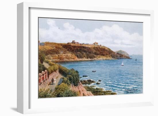 Pendennis Point, Falmouth-Alfred Robert Quinton-Framed Giclee Print