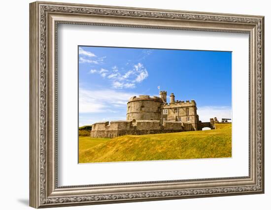 Pendents Castle, Falmouth, Cornwall, England, United Kingdom, Europe-Kav Dadfar-Framed Photographic Print