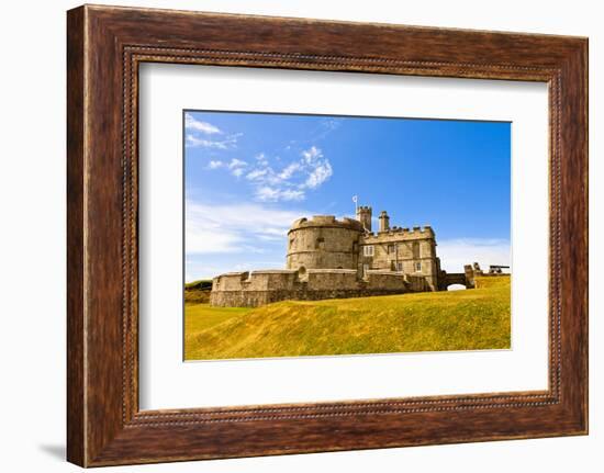 Pendents Castle, Falmouth, Cornwall, England, United Kingdom, Europe-Kav Dadfar-Framed Photographic Print