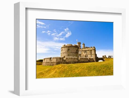 Pendents Castle, Falmouth, Cornwall, England, United Kingdom, Europe-Kav Dadfar-Framed Photographic Print