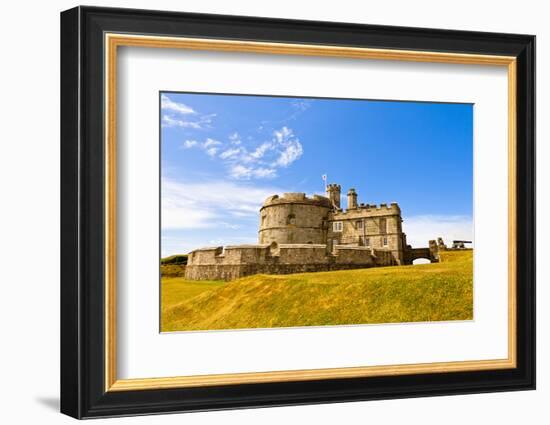 Pendents Castle, Falmouth, Cornwall, England, United Kingdom, Europe-Kav Dadfar-Framed Photographic Print