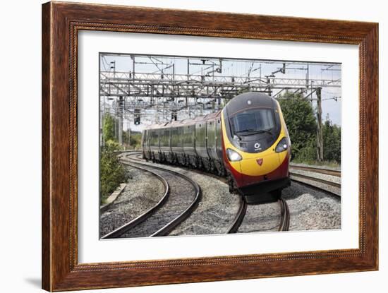 Pendolino Tilting Train-Martin Bond-Framed Photographic Print