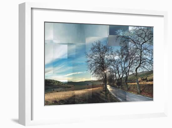 Penedes Vineyards-Pep Ventosa-Framed Giclee Print