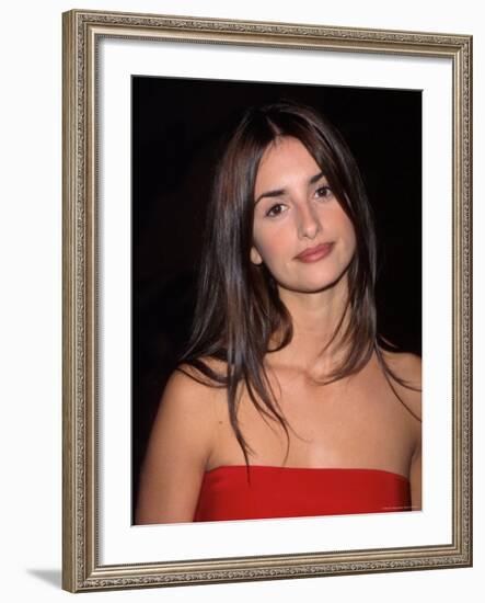 Penelope Cruz-Mirek Towski-Framed Premium Photographic Print