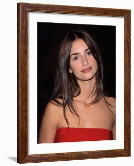 Penelope Cruz-Mirek Towski-Framed Premium Photographic Print