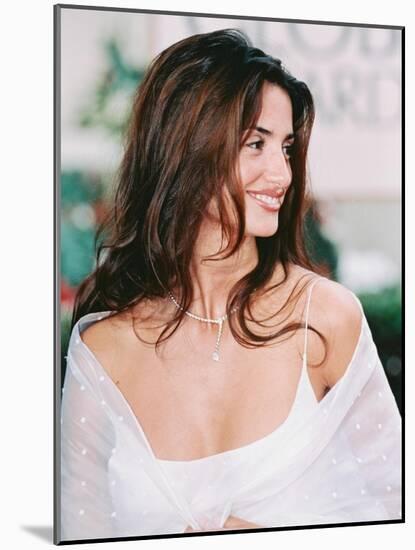 Penelope Cruz-null-Mounted Art Print