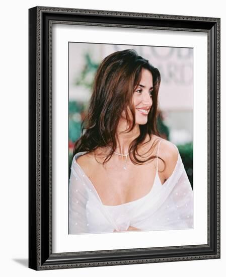 Penelope Cruz-null-Framed Art Print