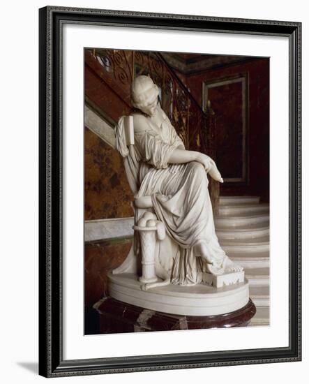 Penelope, Marble Statue, 1849-Pierre Jules Cavelier-Framed Giclee Print