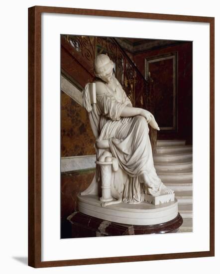 Penelope, Marble Statue, 1849-Pierre Jules Cavelier-Framed Giclee Print