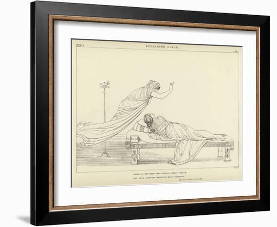 Penelope's Dream-John Flaxman-Framed Giclee Print