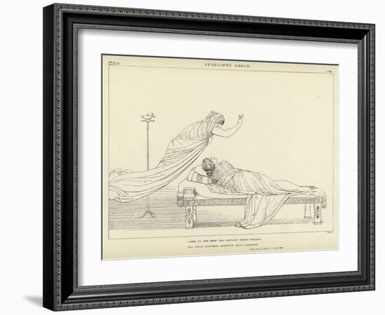 Penelope's Dream-John Flaxman-Framed Giclee Print