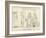 Penelope Surprised by the Suitors-John Flaxman-Framed Giclee Print