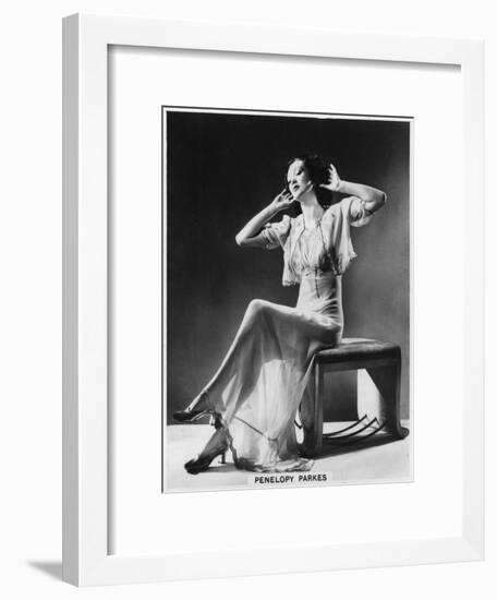 Penelopy Parkes, Actress, 1939-null-Framed Giclee Print