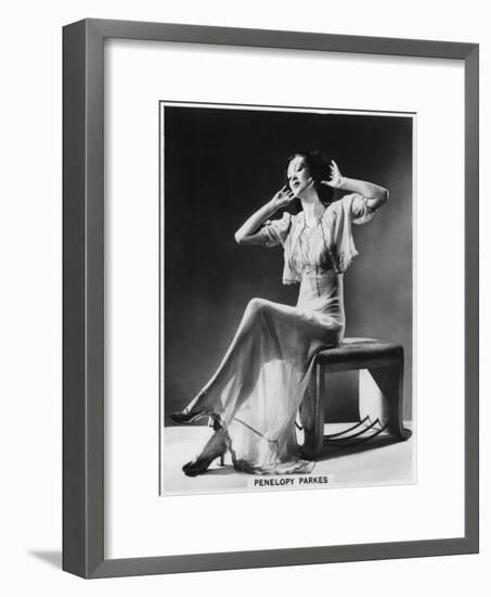 Penelopy Parkes, Actress, 1939-null-Framed Giclee Print