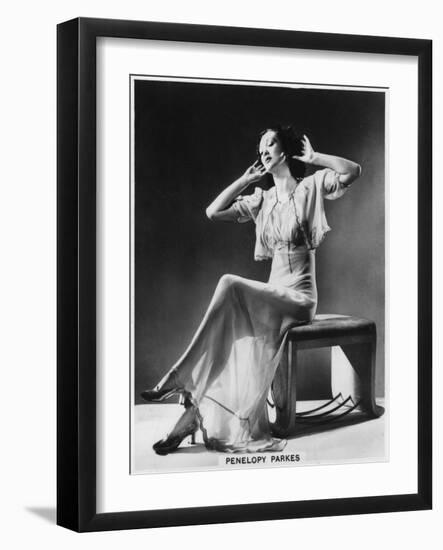 Penelopy Parkes, Actress, 1939-null-Framed Giclee Print