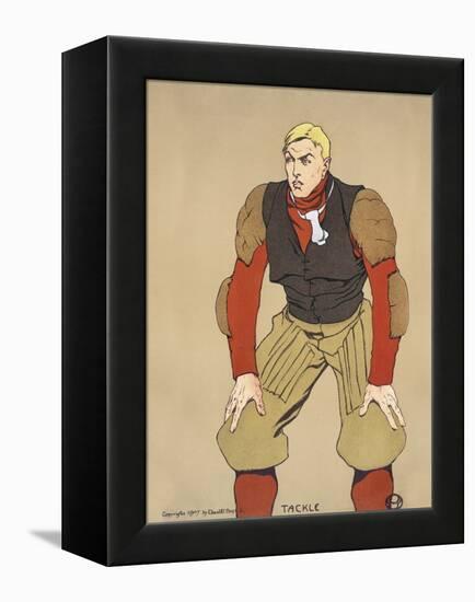 Penfield Vintage Sports Illustrations II-Edward Penfield-Framed Stretched Canvas