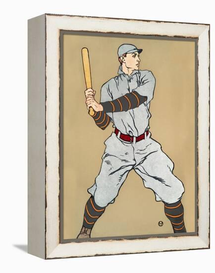 Penfield Vintage Sports Illustrations IV-Edward Penfield-Framed Stretched Canvas