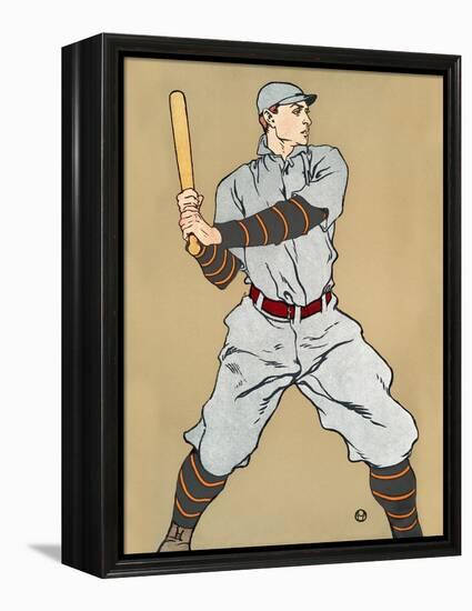 Penfield Vintage Sports Illustrations IV-Edward Penfield-Framed Stretched Canvas
