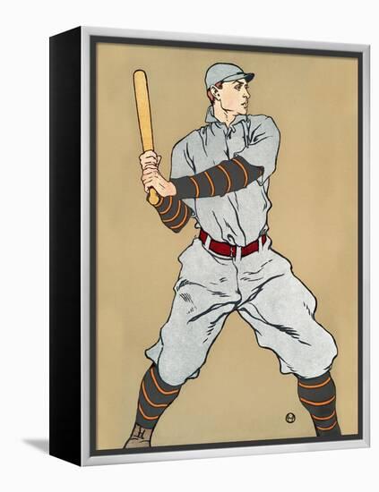 Penfield Vintage Sports Illustrations IV-Edward Penfield-Framed Stretched Canvas