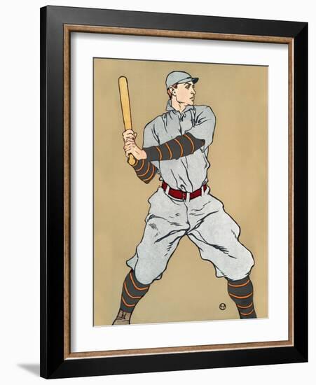 Penfield Vintage Sports Illustrations IV-Edward Penfield-Framed Art Print