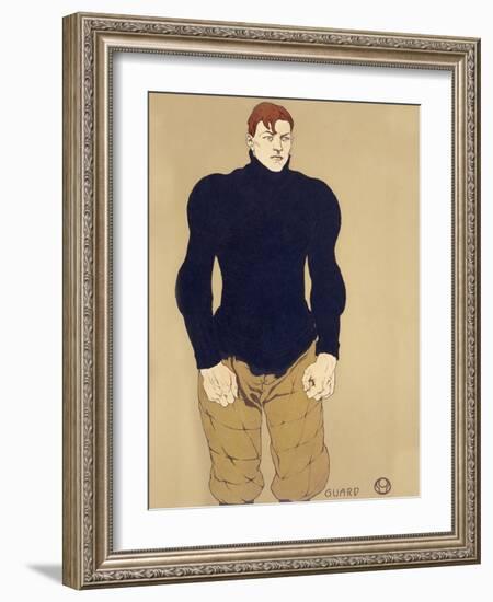 Penfield Vintage Sports Illustrations V-Edward Penfield-Framed Art Print