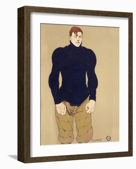 Penfield Vintage Sports Illustrations V-Edward Penfield-Framed Art Print