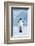 Penguin and Chick-null-Framed Art Print