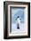 Penguin and Chick-null-Framed Art Print