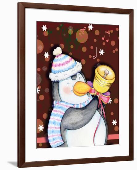 Penguin Bell-Valarie Wade-Framed Giclee Print