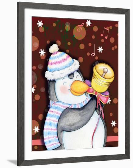 Penguin Bell-Valarie Wade-Framed Giclee Print