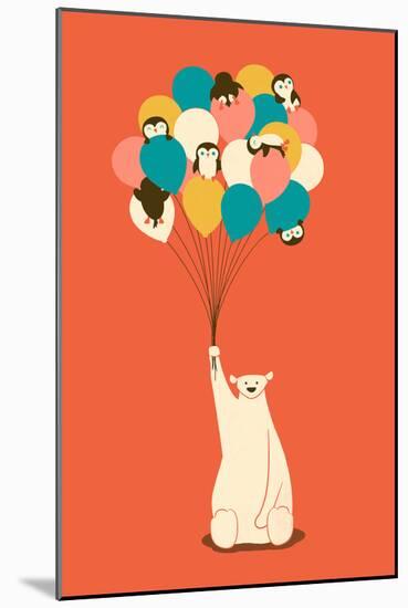 Penguin Bouquet-Jay Fleck-Mounted Art Print