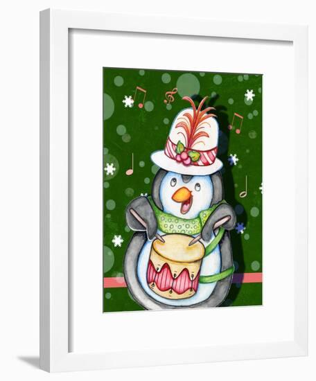 Penguin Drum-Valarie Wade-Framed Premium Giclee Print