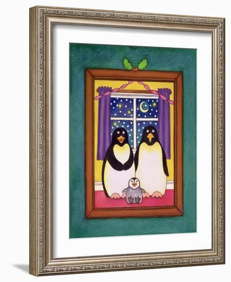 Penguin Family Christmas, 1997-Cathy Baxter-Framed Giclee Print