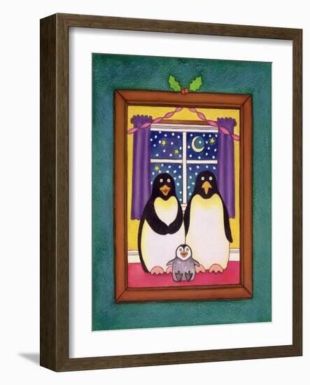 Penguin Family Christmas, 1997-Cathy Baxter-Framed Giclee Print