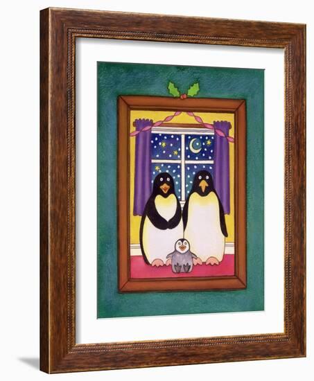 Penguin Family Christmas, 1997-Cathy Baxter-Framed Giclee Print