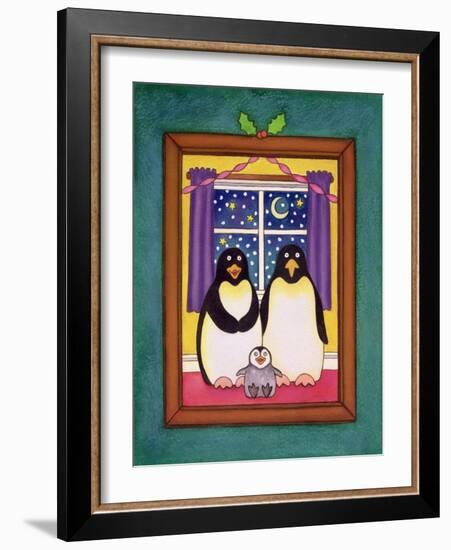 Penguin Family Christmas, 1997-Cathy Baxter-Framed Giclee Print