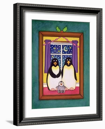 Penguin Family Christmas, 1997-Cathy Baxter-Framed Giclee Print