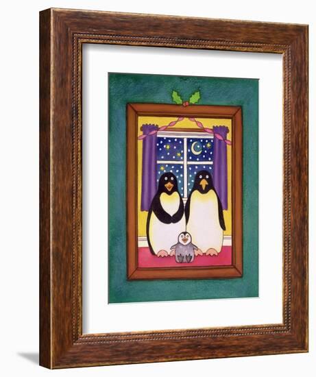 Penguin Family Christmas, 1997-Cathy Baxter-Framed Giclee Print