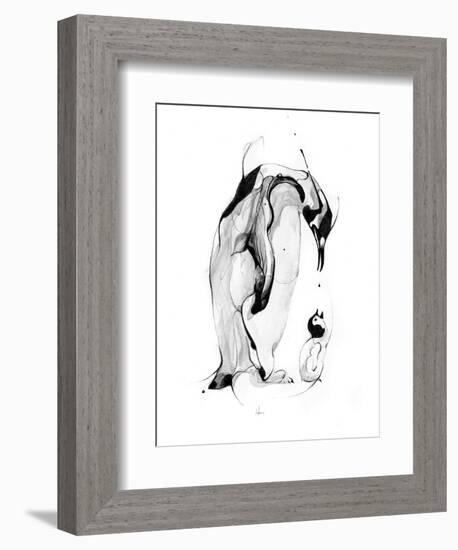 Penguin Fuel-Alexis Marcou-Framed Art Print