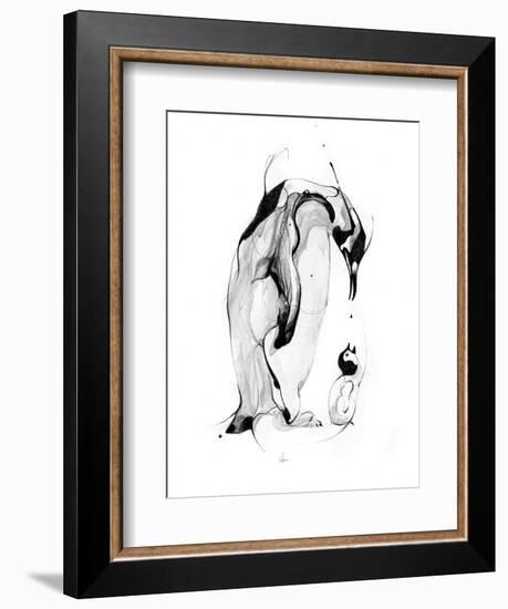 Penguin Fuel-Alexis Marcou-Framed Art Print