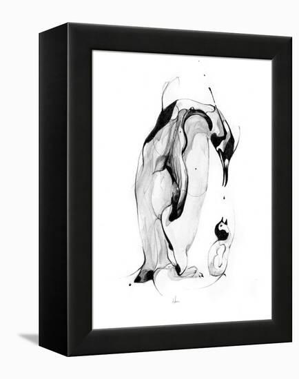 Penguin Fuel-Alexis Marcou-Framed Stretched Canvas