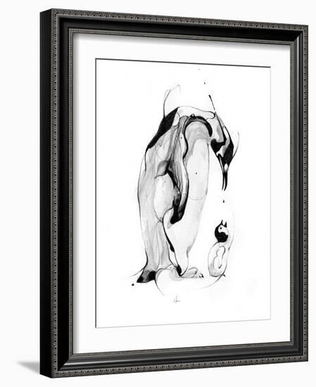 Penguin Fuel-Alexis Marcou-Framed Art Print