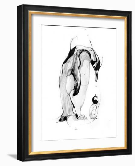 Penguin Fuel-Alexis Marcou-Framed Art Print