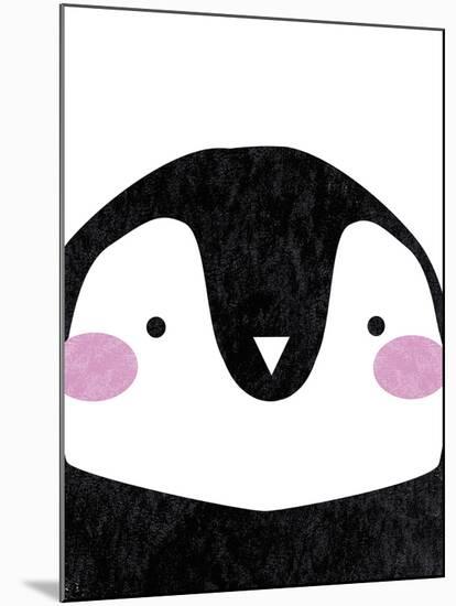 Penguin Hugs-Clara Wells-Mounted Giclee Print