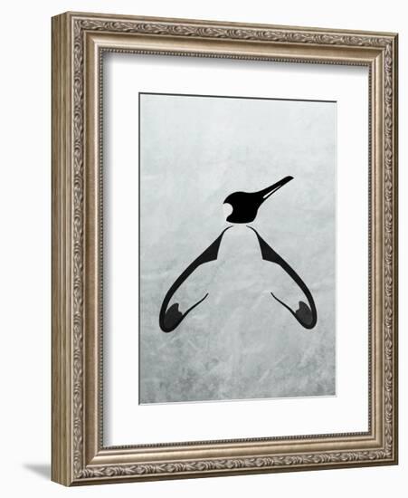 Penguin - Jethro Wilson Contemporary Wildlife Print-Jethro Wilson-Framed Art Print