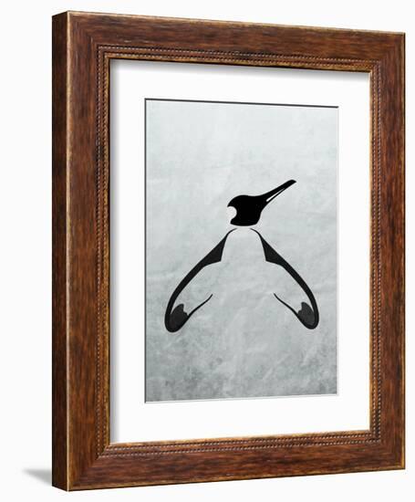 Penguin - Jethro Wilson Contemporary Wildlife Print-Jethro Wilson-Framed Art Print