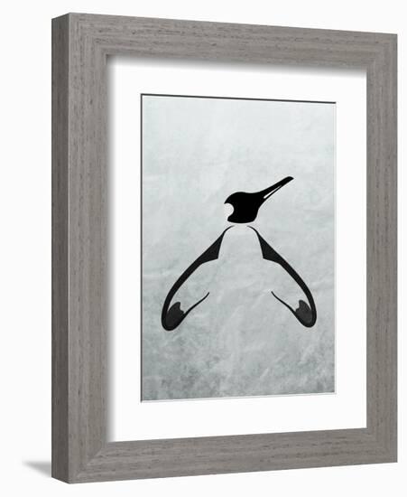 Penguin - Jethro Wilson Contemporary Wildlife Print-Jethro Wilson-Framed Art Print