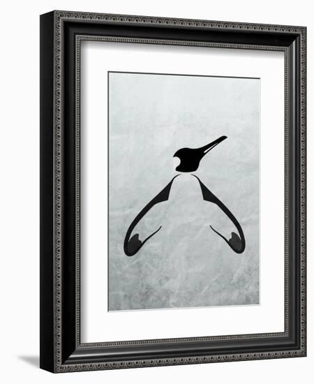 Penguin - Jethro Wilson Contemporary Wildlife Print-Jethro Wilson-Framed Art Print