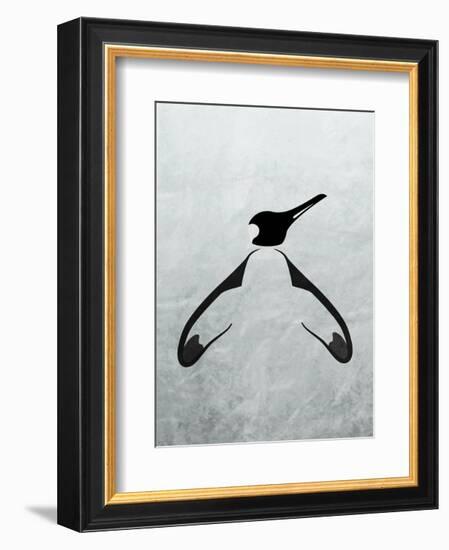Penguin - Jethro Wilson Contemporary Wildlife Print-Jethro Wilson-Framed Art Print